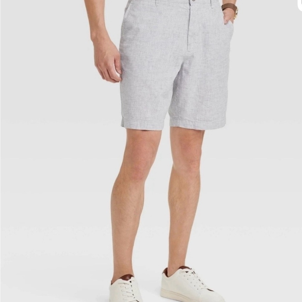 Goodfellow & Co Light Gray Flat Front Shorts